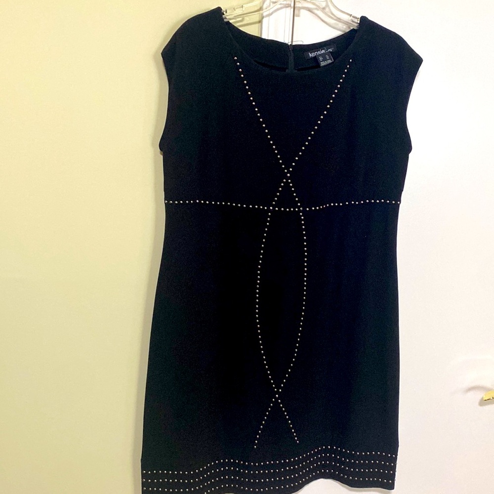 Beautiful Kenzie studded  perfect little  black dress